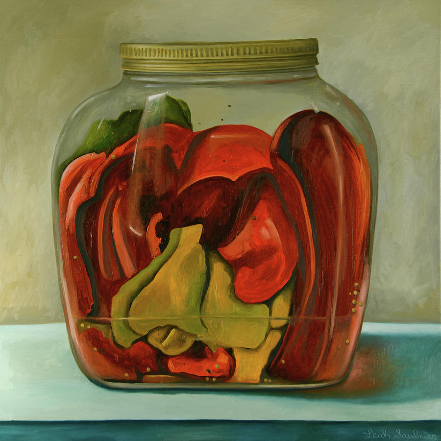 Peppers Painting by Leah Saulnier The Painting Maniac