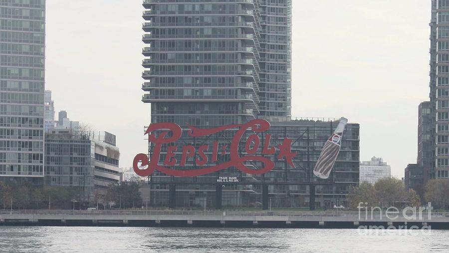 Pepsi Cola Landmark Sign Photograph by John Telfer