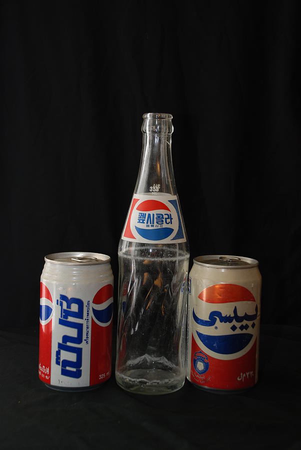 Bottle Photograph - Pepsi From Around The World by Rob Hans
