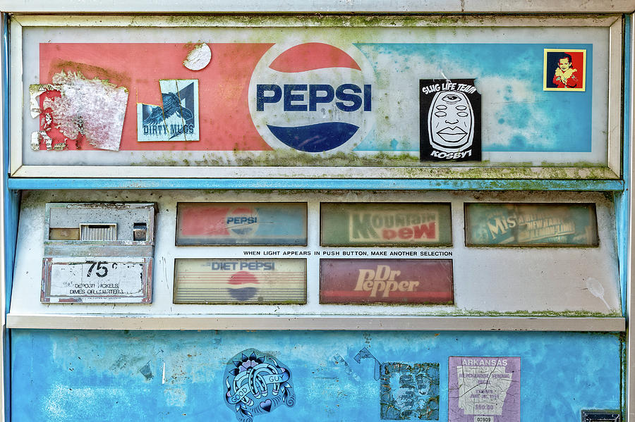 Pepsi Machine Photograph by Jim Shackett