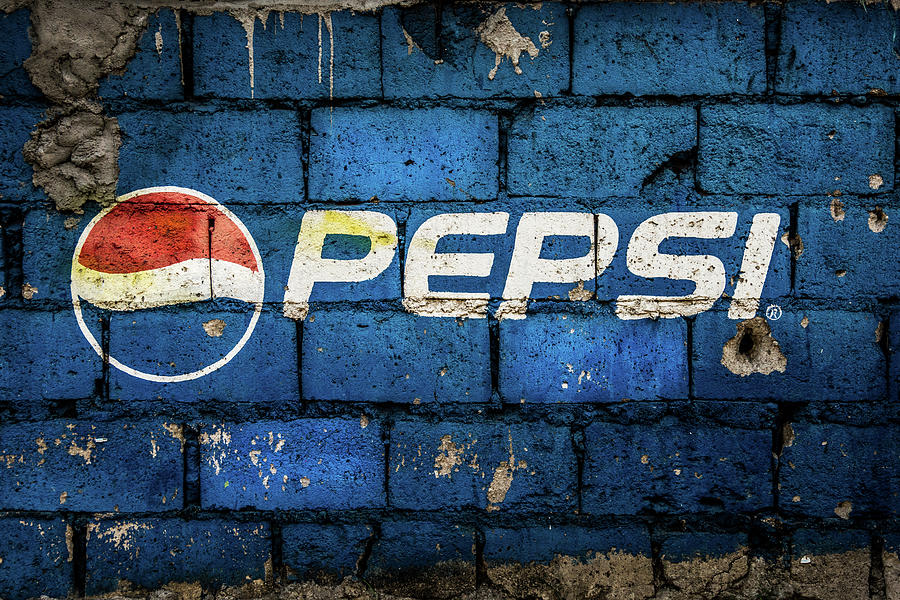 Pepsi On The wall Photograph by Michael Arend
