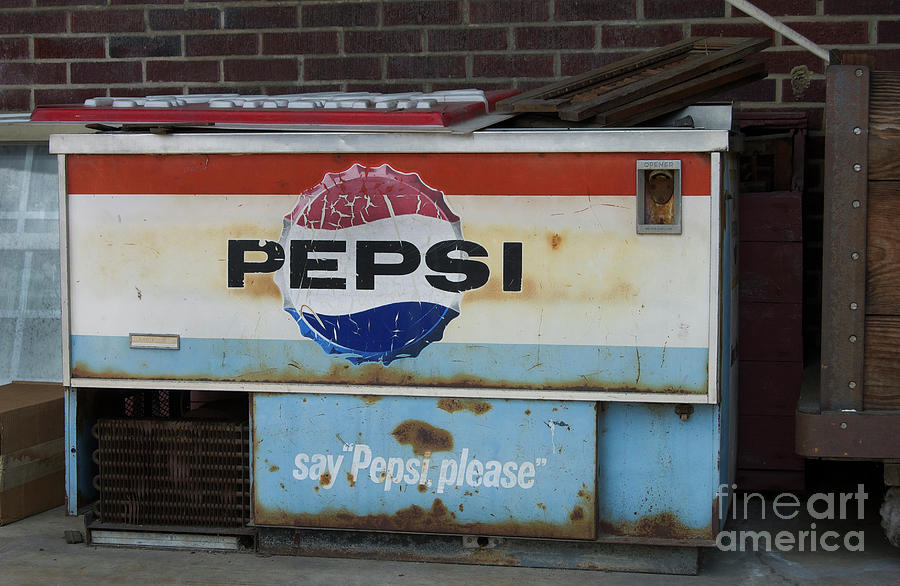 Pepsi Photograph by Skip Willits