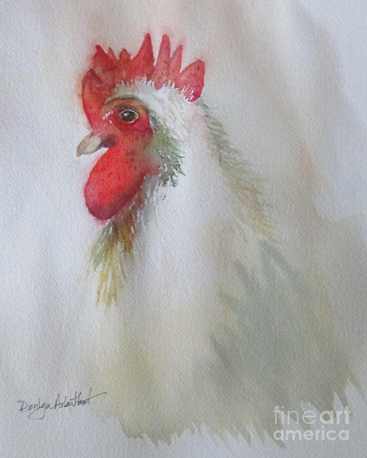 Pequot The Rooster Painting