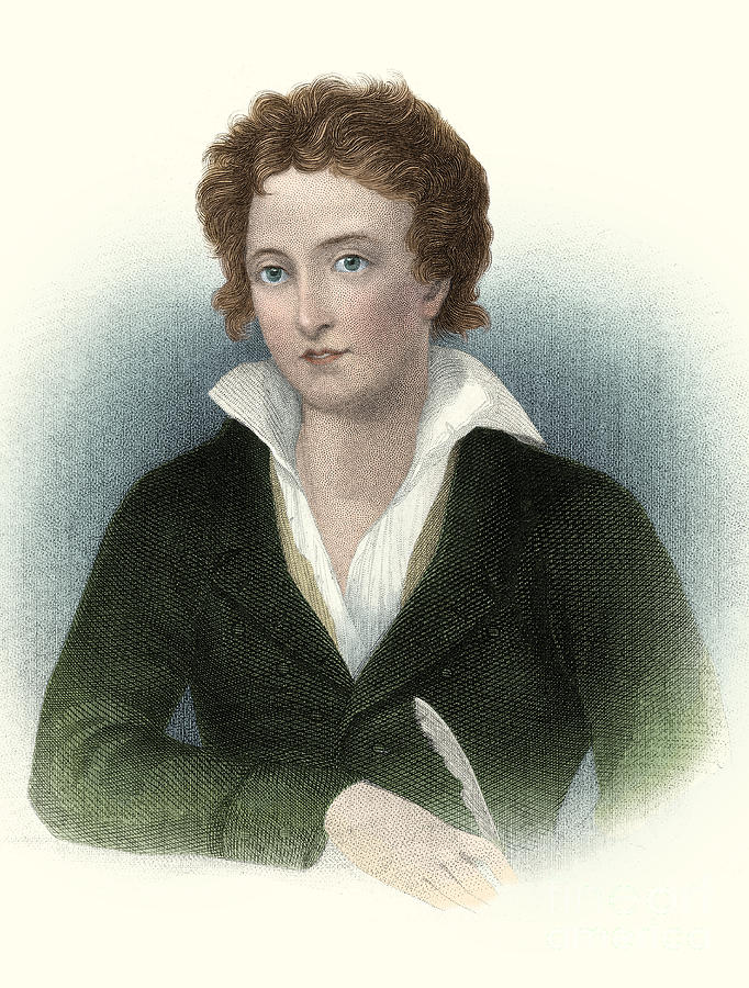 Percy Bysshe Shelley, English Romantic Photograph by Science Source
