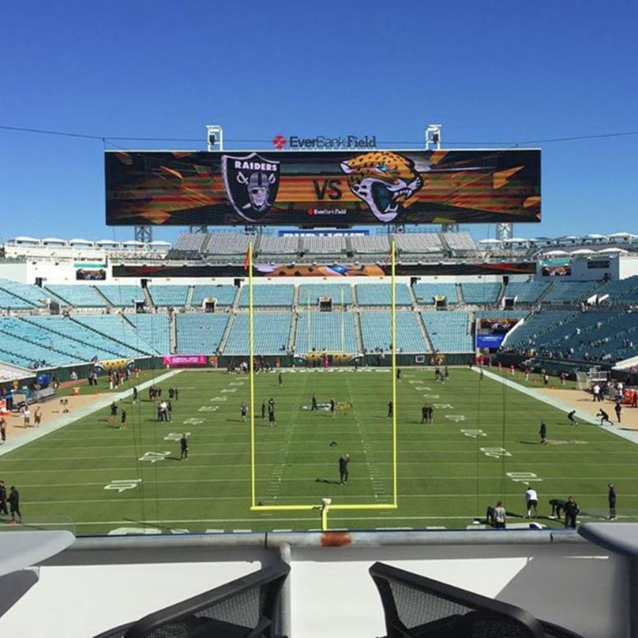 Perfect Day For Football!  Go @jaguars Photograph by Greg Royce