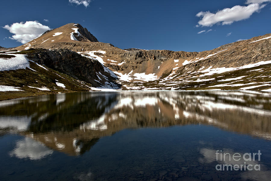 Perfect Reflections In Helen Lake Photograph by Adam Jewell