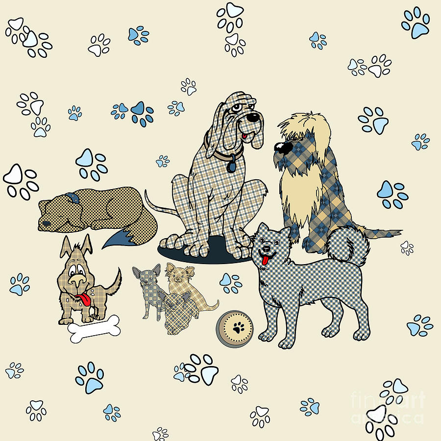 Perfectly Plaid Pups by Methune Hively Perfectly Plaid Pups by Methune Hively