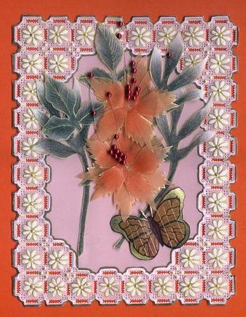 Pergamano Card Greeting Card by Lilia Pillco - Fine Art America