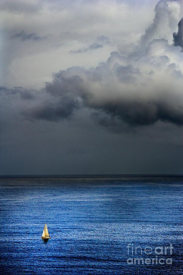 Sailboat Photograph - Perilous Surroundings by DJ MacIsaac