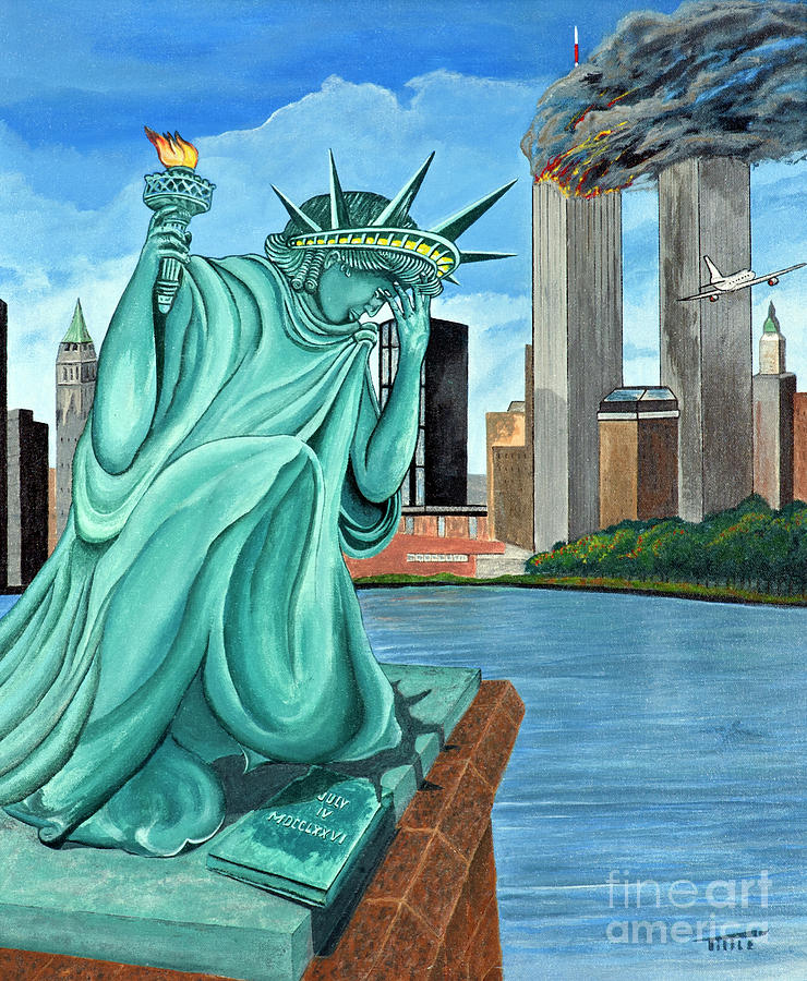 Perils of Liberty Painting by Robert Tittle.