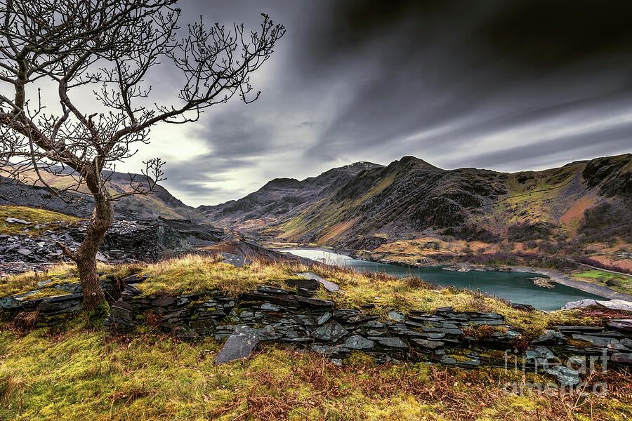 National Parks Photograph - Peris Lake Snowdonia by Adrian Evans