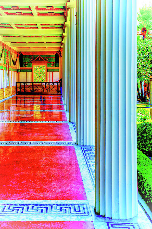 Peristyle View Photograph by Joseph Hollingsworth