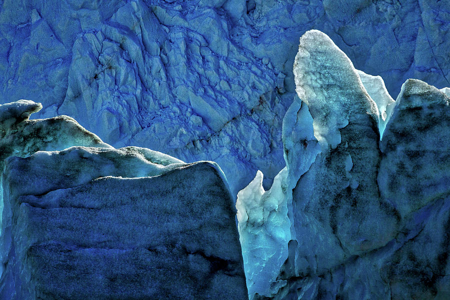 Perito Moreno Glacier Details #2 - Patagonia Photograph by Stuart Litoff