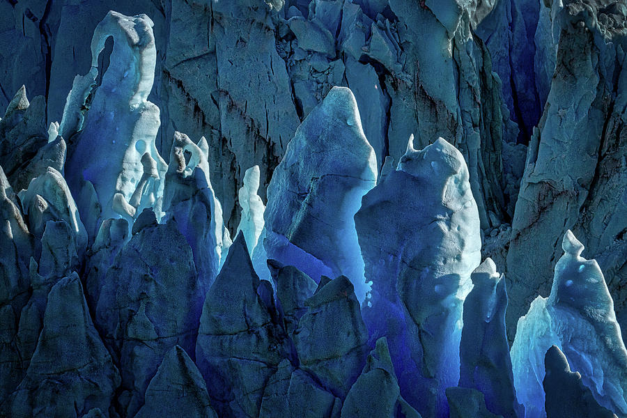 Perito Moreno Glacier Details #3 - Patagonia Photograph by Stuart Litoff