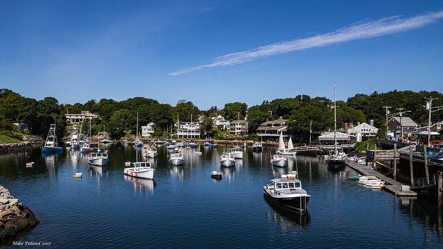 Perkins Cove Photograph by Mike Poland | Fine Art America