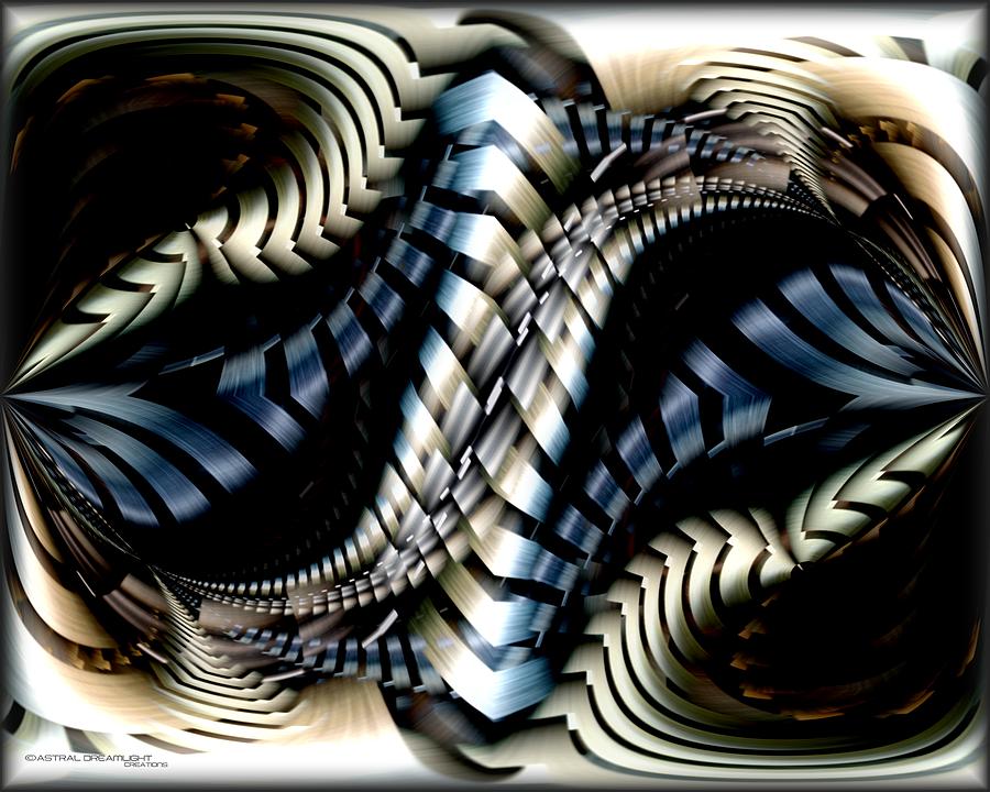 Abstract Digital Art - Perplex by Dreamlight  Creations