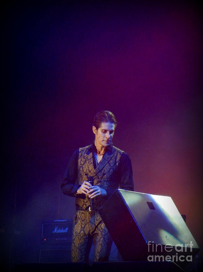 Music Photograph - Perry Farrell by Anjanette Douglas
