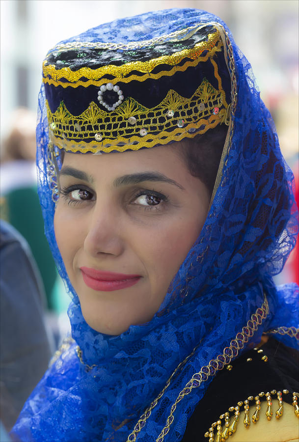Persian Day Paade NYC 4_17_16 Traditional Dress Photograph by Robert Ullmann