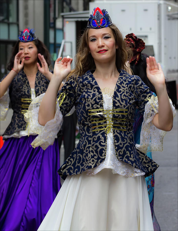 Persian Day Parade NYC 2017 Dancers Photograph by Robert Ullmann