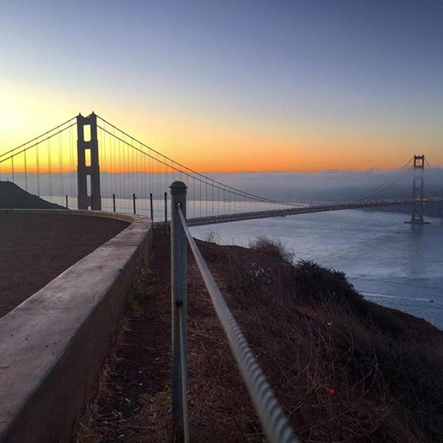 Golden Gate Bridge Photograph - Perspective On The Golden Gate Bridge by Eugene Evon