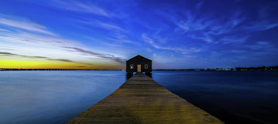 Perth Boathouse - Western Australia Photograph By Gary Wright - Fine 