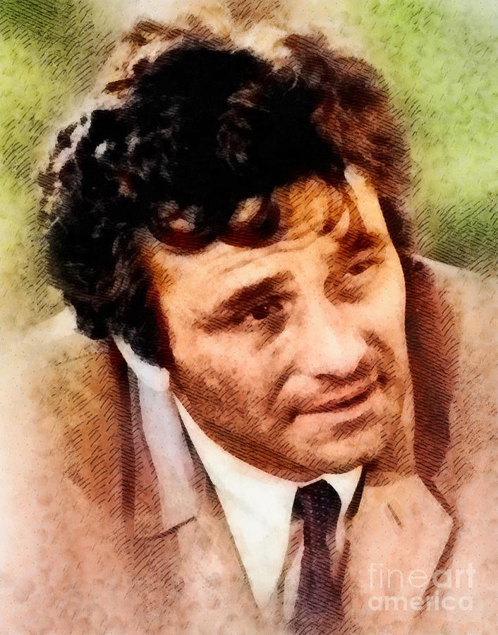 Peter Falk as Columbo by Esoterica Art Agency