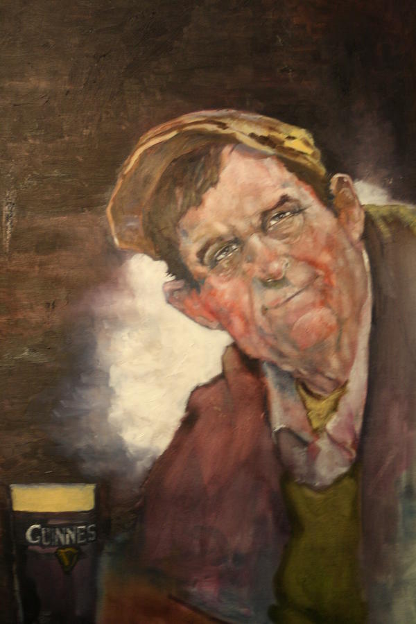 Peter from Ennistymon Painting by Kevin McKrell
