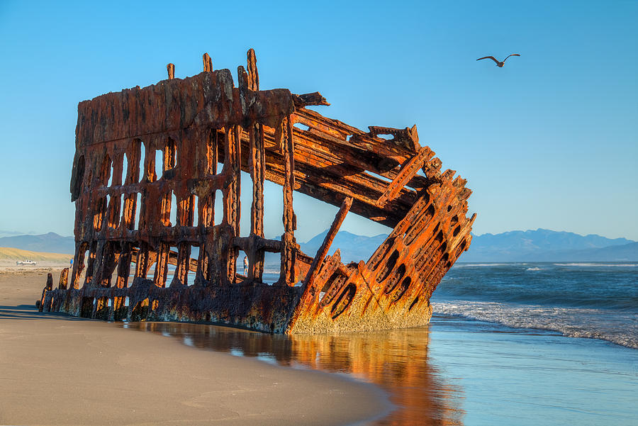 Peter Iredale II Photograph by Kristina Rinell