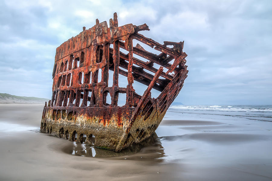 Peter Iredale 0030 Photograph by Kristina Rinell