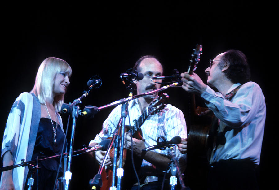 Peter Paul and Mary Photograph by David Bishop