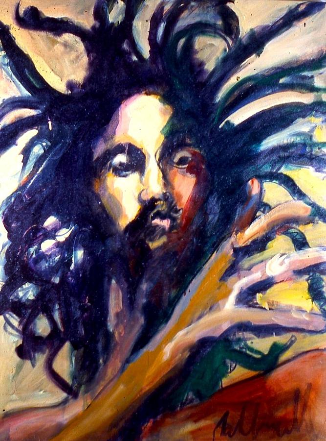 Peter Tosh Painting by Les Leffingwell