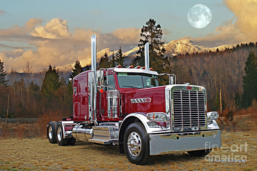 Peterbilt in the Country Photograph by Randy Harris