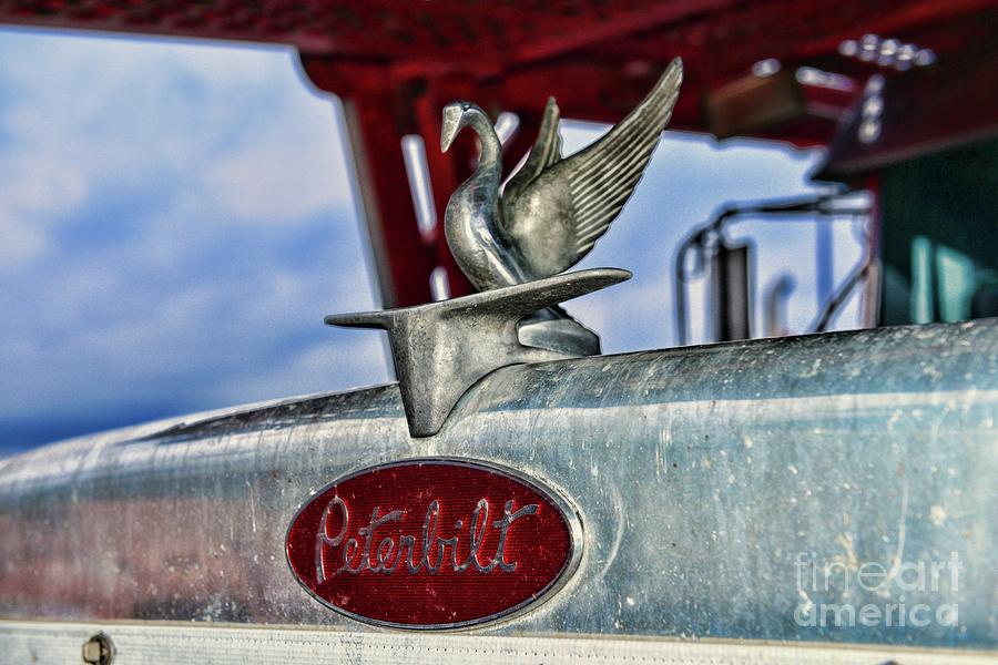 Peterbilt Truck Grill Photograph by Paul Ward