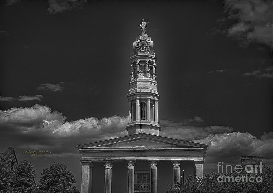 Petersburg Virginia Courthouse Steeple Photograph by Melissa Messick