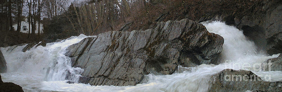 Nature Photograph - Petersburgh Falls by Alan Del Vecchio Nature Photograph - Petersburgh Falls by Alan Del Vecchio