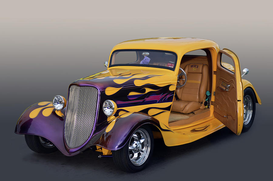Petes Hot Rod Photograph by Bill Dutting