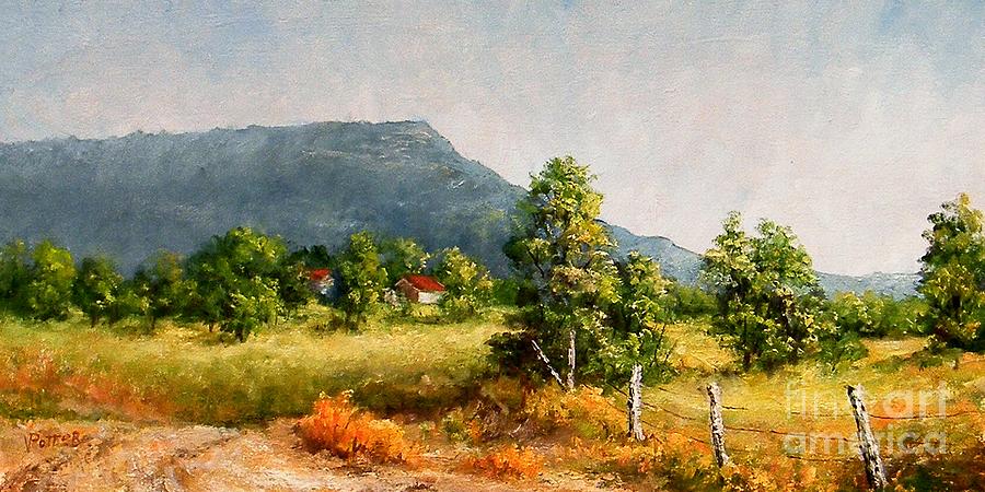 Petit Jean Mountain Painting by Virginia Potter