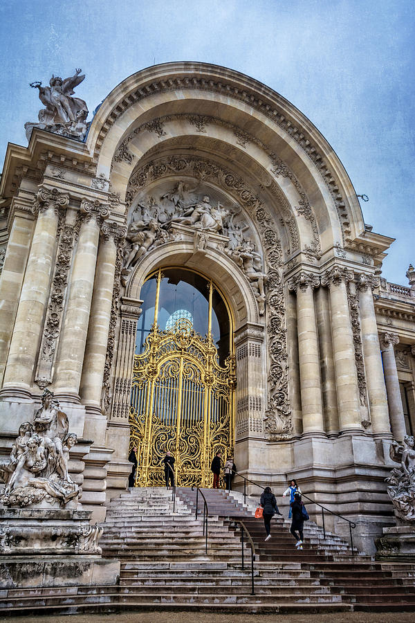 Petit Palais Golden Gate Paris Photograph by Joan Carroll