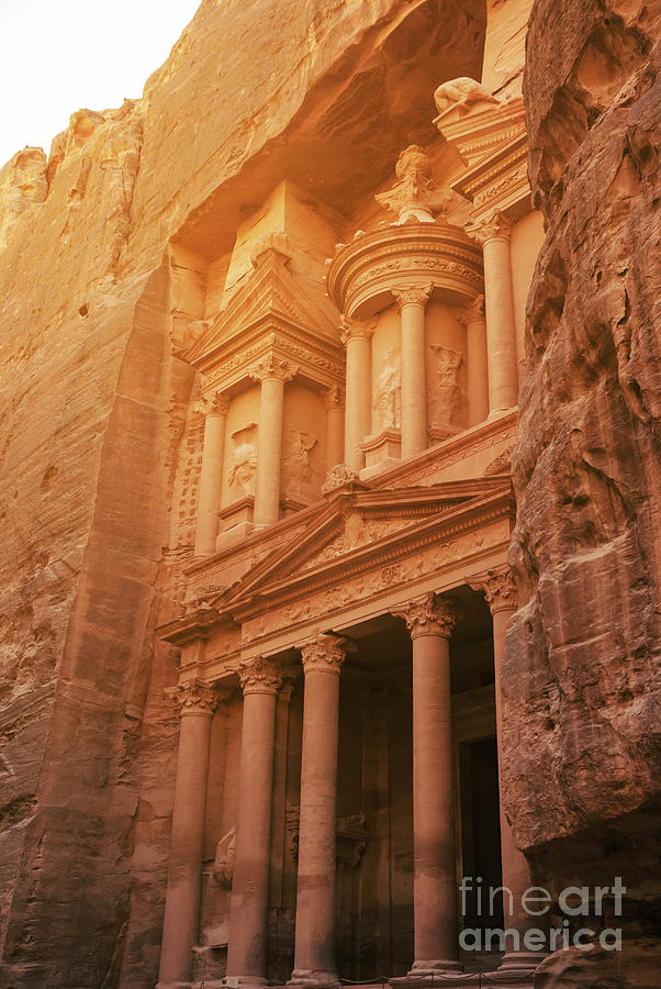 Petra Treasury, Jordan Photograph by Jelena Jovanovic
