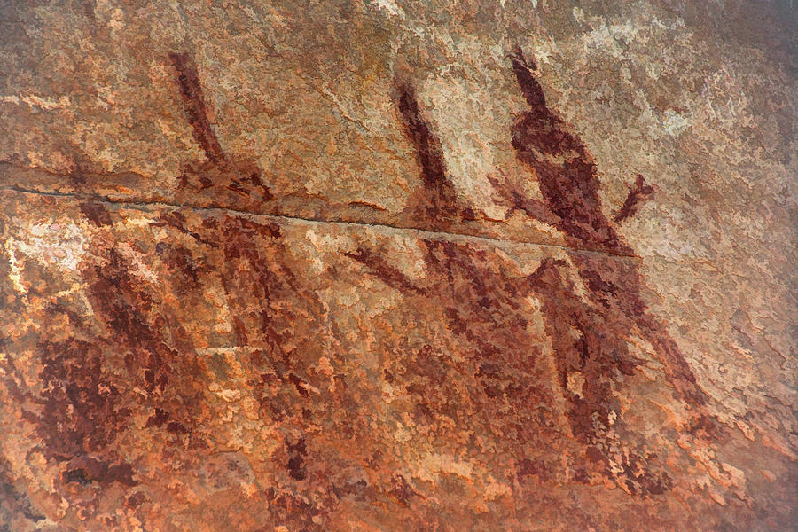 Honanki Pictographs4 Tnd Photograph by Theo OConnor