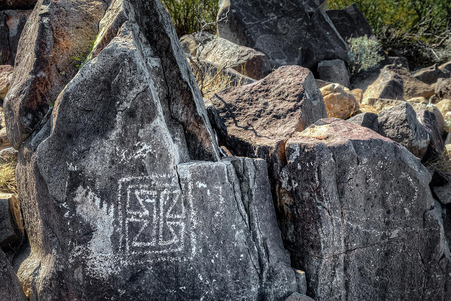 Petroglyph 11 Photograph by James Barber
