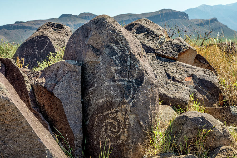 Petroglyph 6 Photograph by James Barber