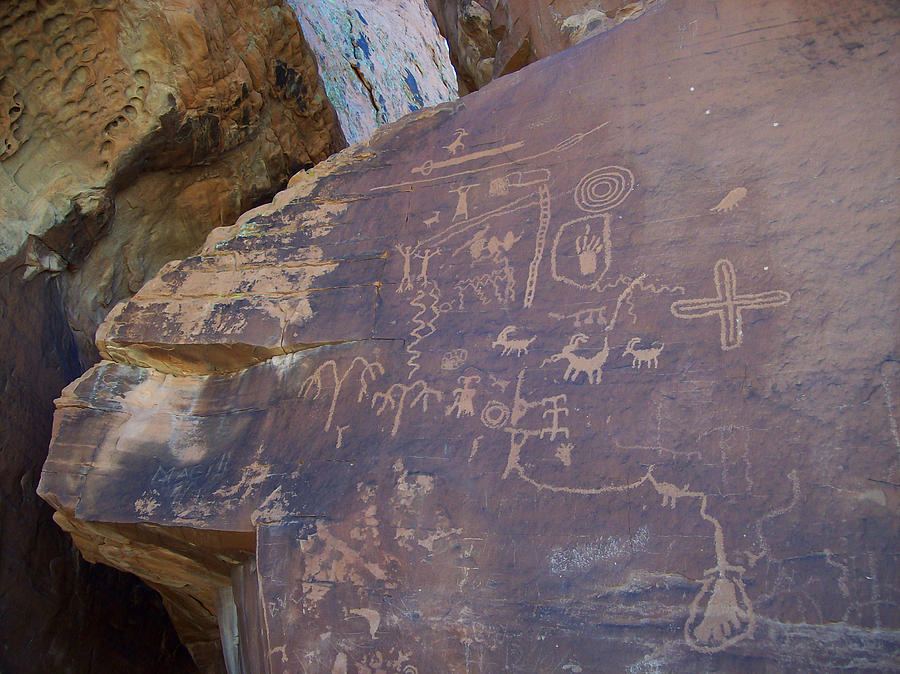 Petroglyph Photograph - Petroglyph by Steve Ellis