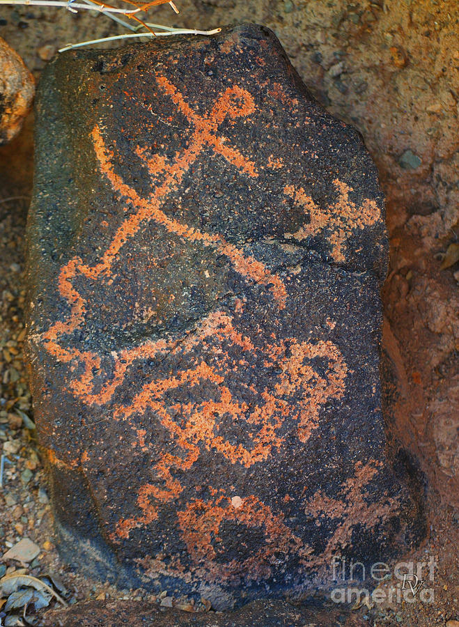 Petroglyph Tucson Arizona Photograph by Donna Greene