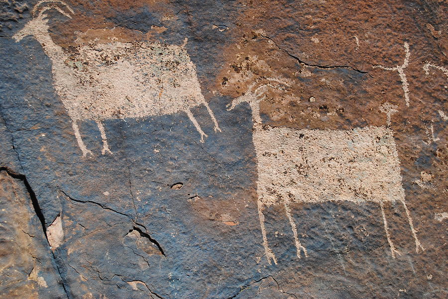 Petroglyphs Photograph by John Johnson