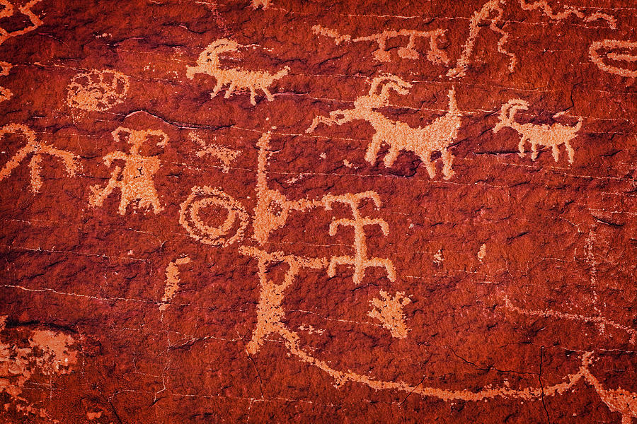Petroglyphs Photograph by Kelley King
