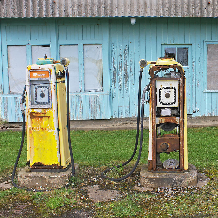 Petrol Pumps Photograph by Tony Murtagh