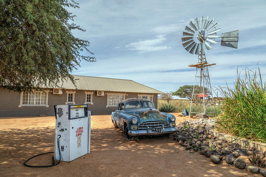 Petrol Station Namibia Photograph by Joana Kruse
