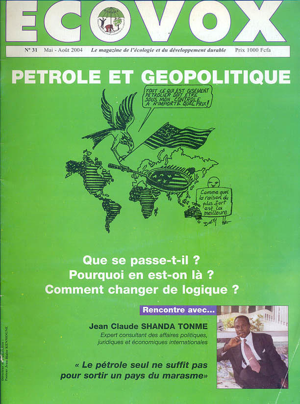 Cartoon Painting - Petrole et Geopolitique by Emmanuel Baliyanga