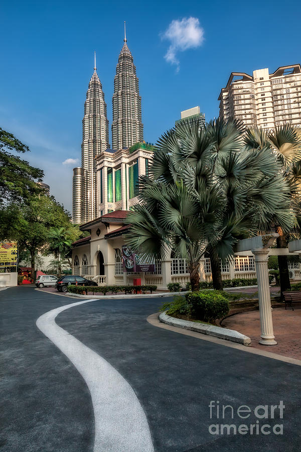 Architecture Photograph - Petronas Towers by Adrian Evans